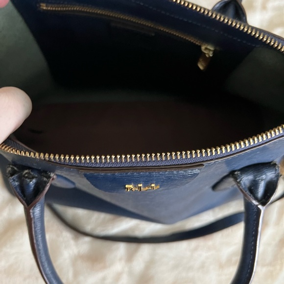 Navy Lauren Ralph Lauren handbag - Picture 3 of 8